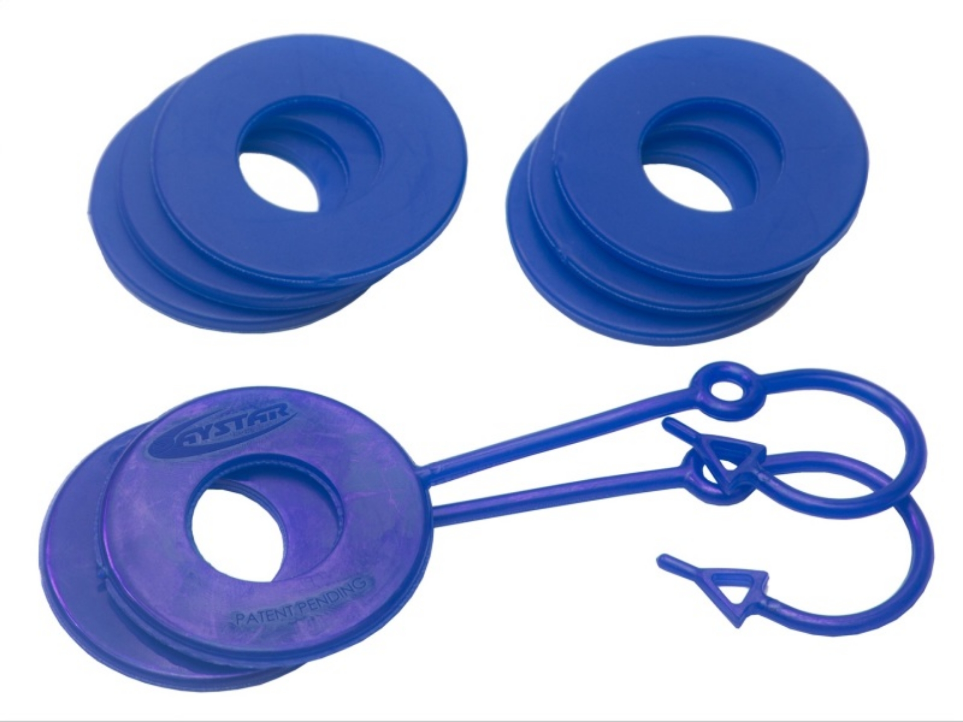 Picture of Daystar Blue Locking D Ring Isolator w-Washer Kit