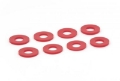 Picture of Daystar D-Ring Shackle Washers Set of 8 Red