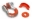 Picture of Daystar D-Ring Isolator and Washers Orange