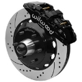 Picture of Wilwood 63-87 C10 CPP Spindle AERO6 Front BBK 14in Drilled-Slotted 6x5-5 BC - Black