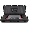 Picture of Mishimoto Universal Carbon Fiber Intercooler - Matte Tanks - 450mm Silver Core - C-Flow - BL V-Band