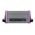 Picture of Mishimoto Universal Carbon Fiber Intercooler - Matte Tanks - 450mm Silver Core - C-Flow - DG V-Band