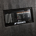 Picture of Mishimoto Universal Carbon Fiber Intercooler - Matte Tanks - 450mm Silver Core - S-Flow - GR V-Band