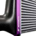 Picture of Mishimoto Universal Carbon Fiber Intercooler - Matte Tanks - 450mm Silver Core - S-Flow - R V-Band