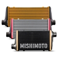 Picture of Mishimoto Universal Carbon Fiber Intercooler - Matte Tanks - 525mm Silver Core - C-Flow - C V-Band