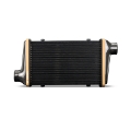 Picture of Mishimoto Universal Carbon Fiber Intercooler - Matte Tanks - 525mm Silver Core - C-Flow - DG V-Band
