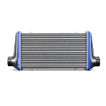 Picture of Mishimoto Universal Carbon Fiber Intercooler - Matte Tanks - 600mm Black Core - C-Flow - BL V-Band