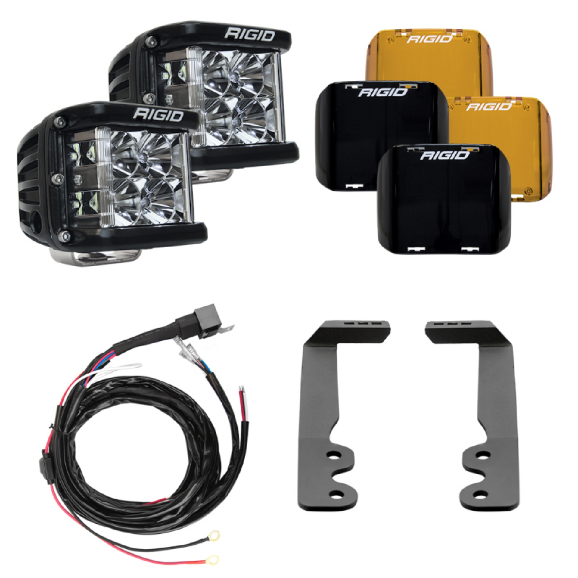 Picture of Rigid Industries 2022+ Toyota Tundra A-Pillar Lighting Kit Fits 360-Series, D-SS Series