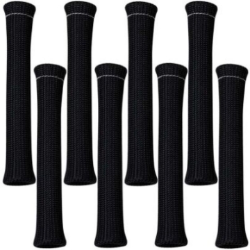 Picture of Moroso High Temperature Spark Plug Boot Protectors - Black 8 Pack