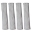 Picture of Moroso High Temperature Spark Plug Boot Protectors - Natural 4 Pack