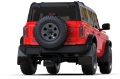 Picture of Rally Armor 21-25 Ford Bronco Plstc Bmpr - NO Rptr-Sprt - NO RR-RB Blk Mud Flap w-Red Logo