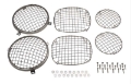 Picture of Kentrol 76-86 Jeep Wire Mesh Guard Set 6 Pieces CJ - Polished Silver