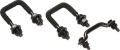 Picture of Kentrol 55-86 Jeep Windshield Tie Down Kit CJ - Powdercoat Black