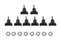 Picture of Kentrol 1997 Jeep Wrangler TJ-02 Hardtop Screws - Textured Black