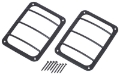 Picture of Kentrol 07-18 Jeep Wrangler JK Taillight Guard Pair - Textured Black