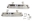 Picture of Kentrol 01-06 Jeep TJ Side Steps Pair - - Polished Silver