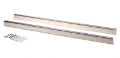 Picture of Kentrol 55-83 Jeep CJ5 Rocker Guards Pair - Polished Silver