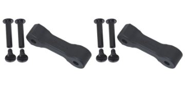Picture of Kentrol 97-06 Jeep Wrangler TJ Replacement Hood Catch Rubbers Pair - Textured Black