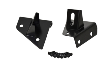 Picture of Kentrol 76-95 Jeep CJ-Wrangler YJ Light Bracket Pair - Powdercoat Black