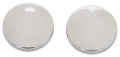 Picture of Kentrol 07-18 Jeep Wrangler JK Liftgate Button Covers Pair - Polished Silver