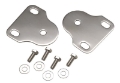 Picture of Kentrol 76-95 Jeep CJ-Wrangler YJ Interior Windshield Brackets Pair - Polished Silver