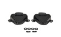 Picture of Kentrol 81-95 Jeep CJ-Wrangler YJ Interior Door Latch Brackets Pair - Powdercoat Black