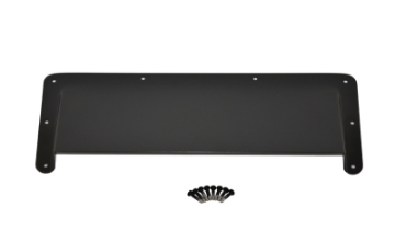 Picture of Kentrol 78-95 Jeep CJ-Wrangler YJ Hood Vent Air Scoop - Powdercoat Black