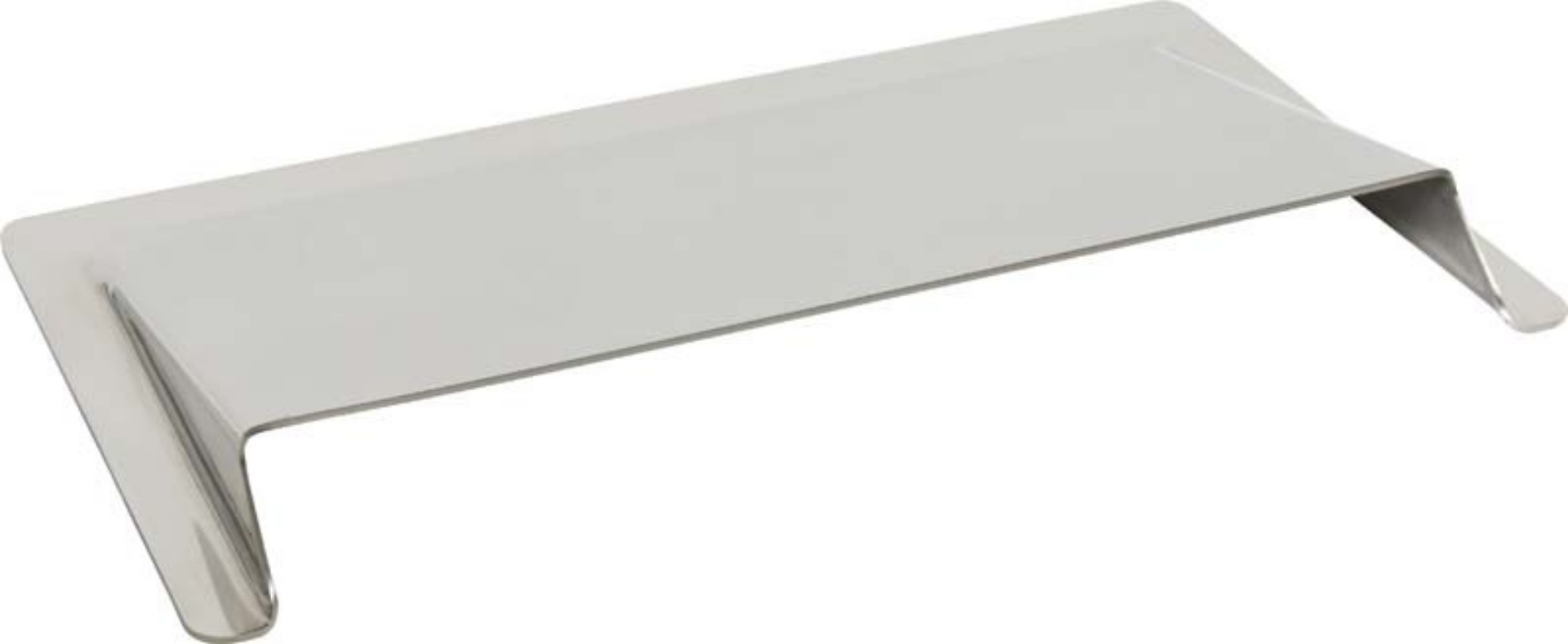 Picture of Kentrol 07-18 Jeep Wrangler JK Hood Vent Air Scoop - Polished Silver