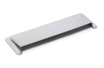 Picture of Kentrol 98-06 Jeep Wrangler TJ Hood Vent Air Scoop- Polished Silver