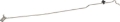 Picture of Kentrol 07-18 Jeep Wrangler JK Hood Prop Rod - Polished Silver