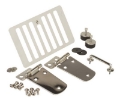 Picture of Kentrol 98-06 Jeep Wrangler TJ Hood Kit Without Hood Catch - Polished Silver