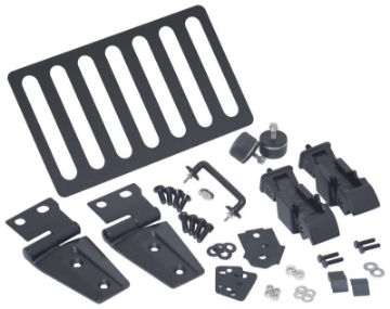 Picture of Kentrol 07-18 Jeep Wrangler JK Hood Kit - Textured Black