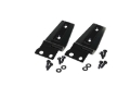 Picture of Kentrol 07-18 Jeep Wrangler JK Hood Hinge Pair - Powdercoat Black