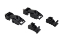 Picture of Kentrol 97-06 Jeep Wrangler TJ Hood Catch Kit - Textured Black