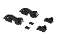 Picture of Kentrol 07-18 Jeep Wrangler JK Hood Catch Kit - Textured Black