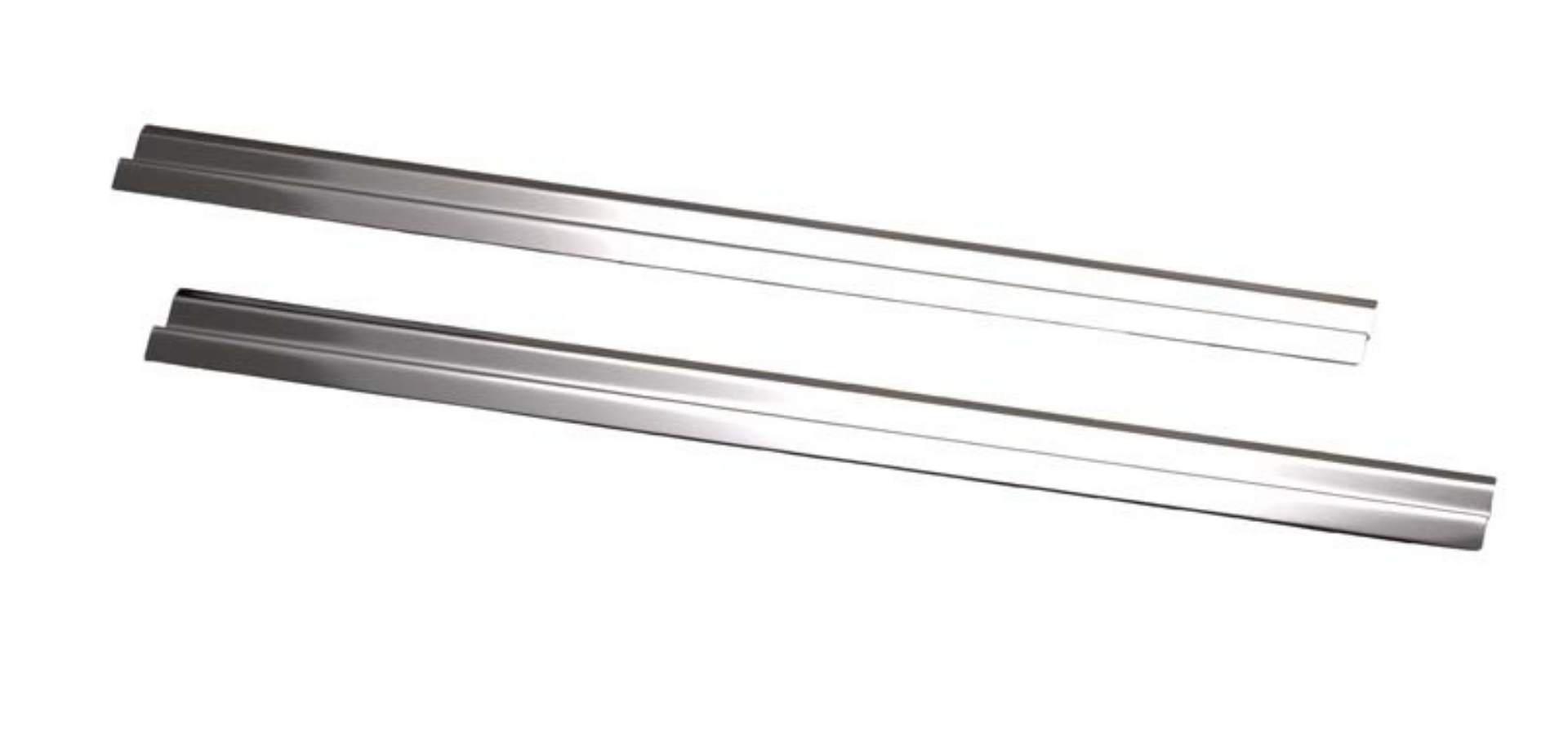 Picture of Kentrol 97-06 Jeep Wrangler TJ Entry Guards Pair - Polished Silver