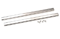 Picture of Kentrol 76-95 Jeep CJ7 Wrangler YJ Entry Guards Pair - Polished Silver
