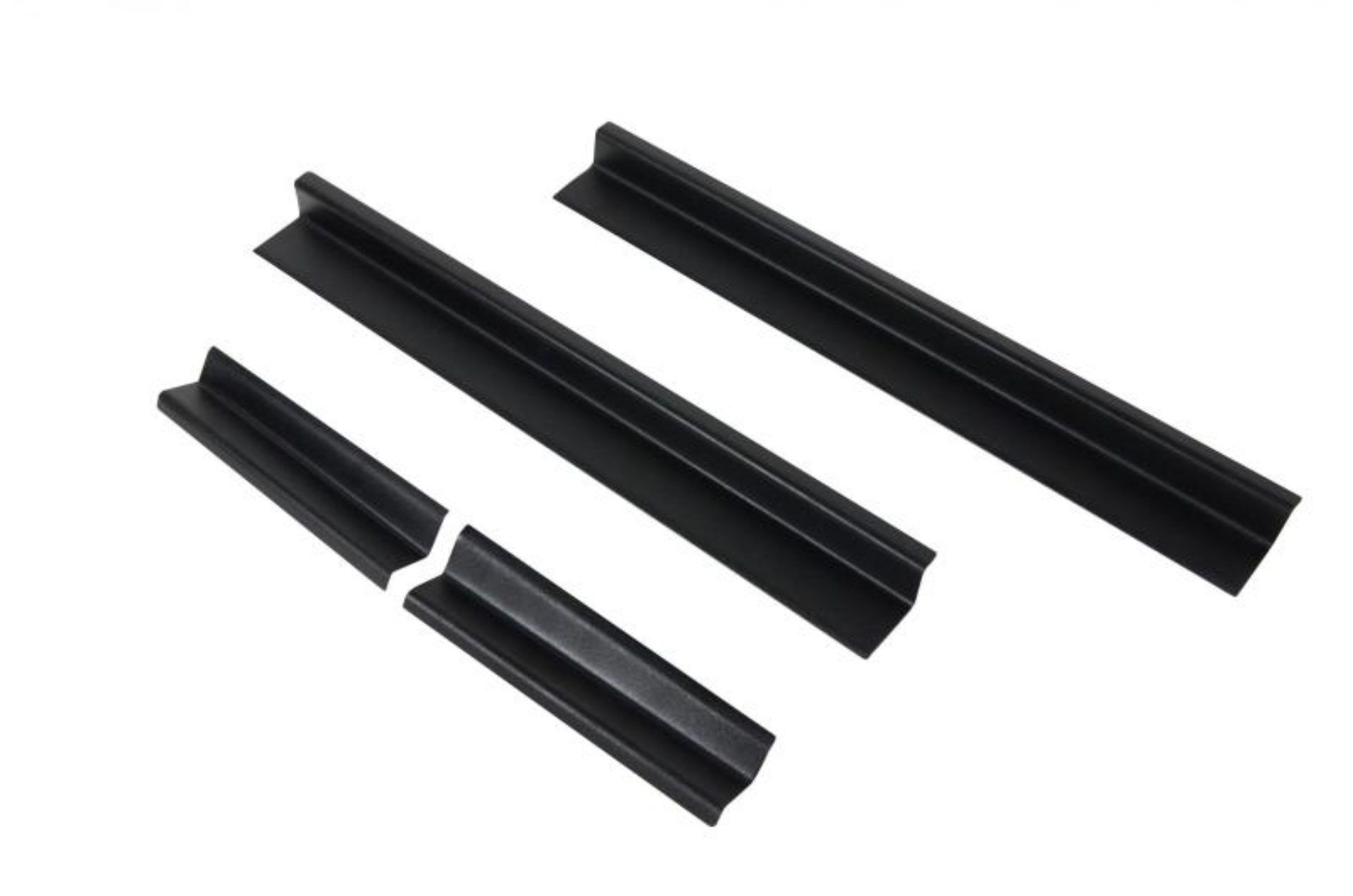 Picture of Kentrol 07-18 Jeep Wrangler JK Entry Guards 4 Pieces 4 Door - Textured Black