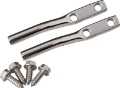 Picture of Kentrol 97-06 Jeep Wrangler TJ Door Strap Pins Pair - Polished Silver