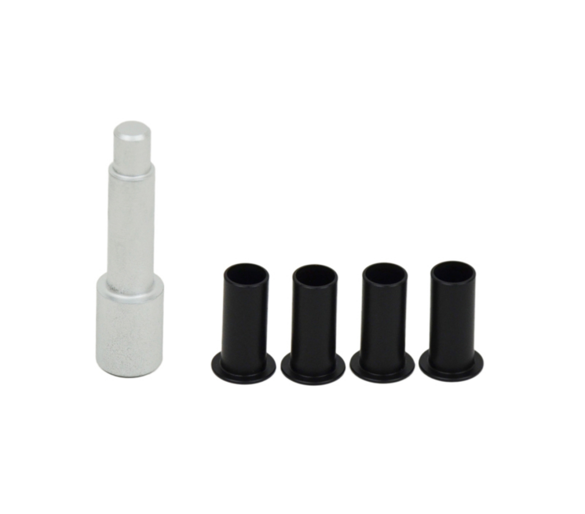 Picture of Kentrol 07-18 Jeep Wrangler JK Door Hinge Liners 2 Door - Textured Black