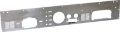 Picture of Kentrol 77-86 Jeep CJ Dash Panel with radio opening Brushed Silver