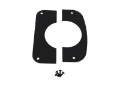 Picture of Kentrol 76-86 Jeep CJ Column Cover - Powdercoat Black