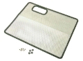 Picture of Kentrol 87-95 Jeep Wrangler YJ Bug Shield - Polished Silver