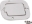 Picture of Kentrol 77-95 Jeep CJ-Wrangler YJ Billet Style Gas Hatch - Polished Silver
