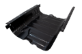 Picture of Kentrol 76-90 Jeep CJ-Wrangler YJ Gas Tank Skid Plate W-Strap Black Stainless