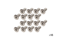 Picture of Kentrol 87-95 Jeep Wrangler YJ Windshield Bolts 16 Pack Stainless