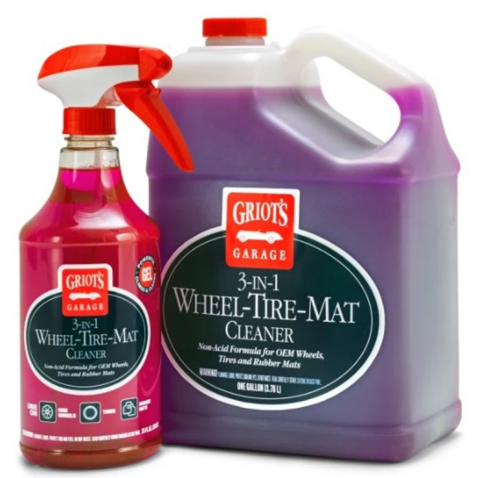 Picture of Griots Garage 3 In 1 Wheel Tire Mat Cleaner- 25 Ounces