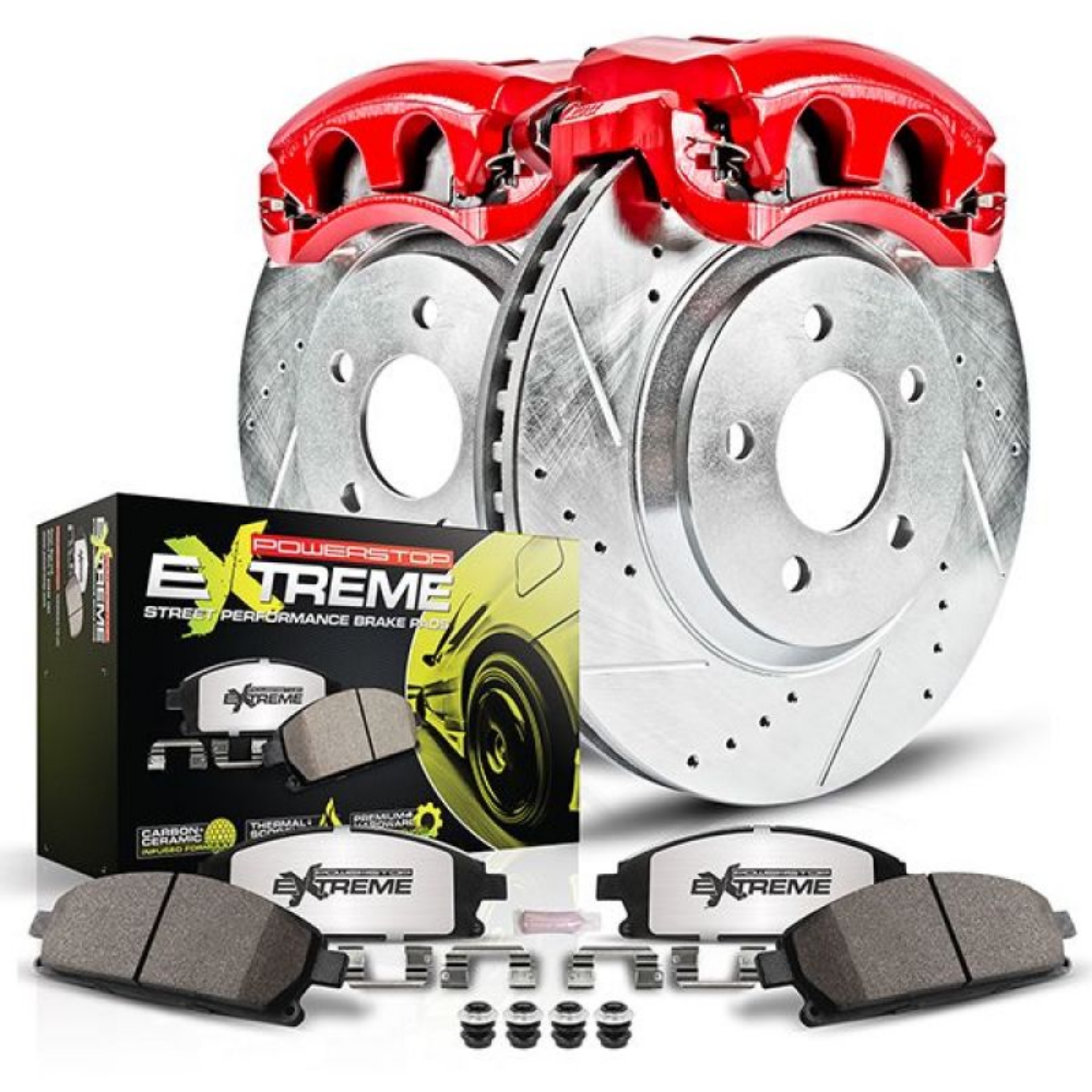 Picture of Power Stop 03-06 Mitsubishi Lancer Front Z26 Street Kit w-Calipers