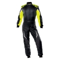Picture of OMP Tecnica Evo Overall My21 Black-Yellow - Size 58 Fia 8856-2018