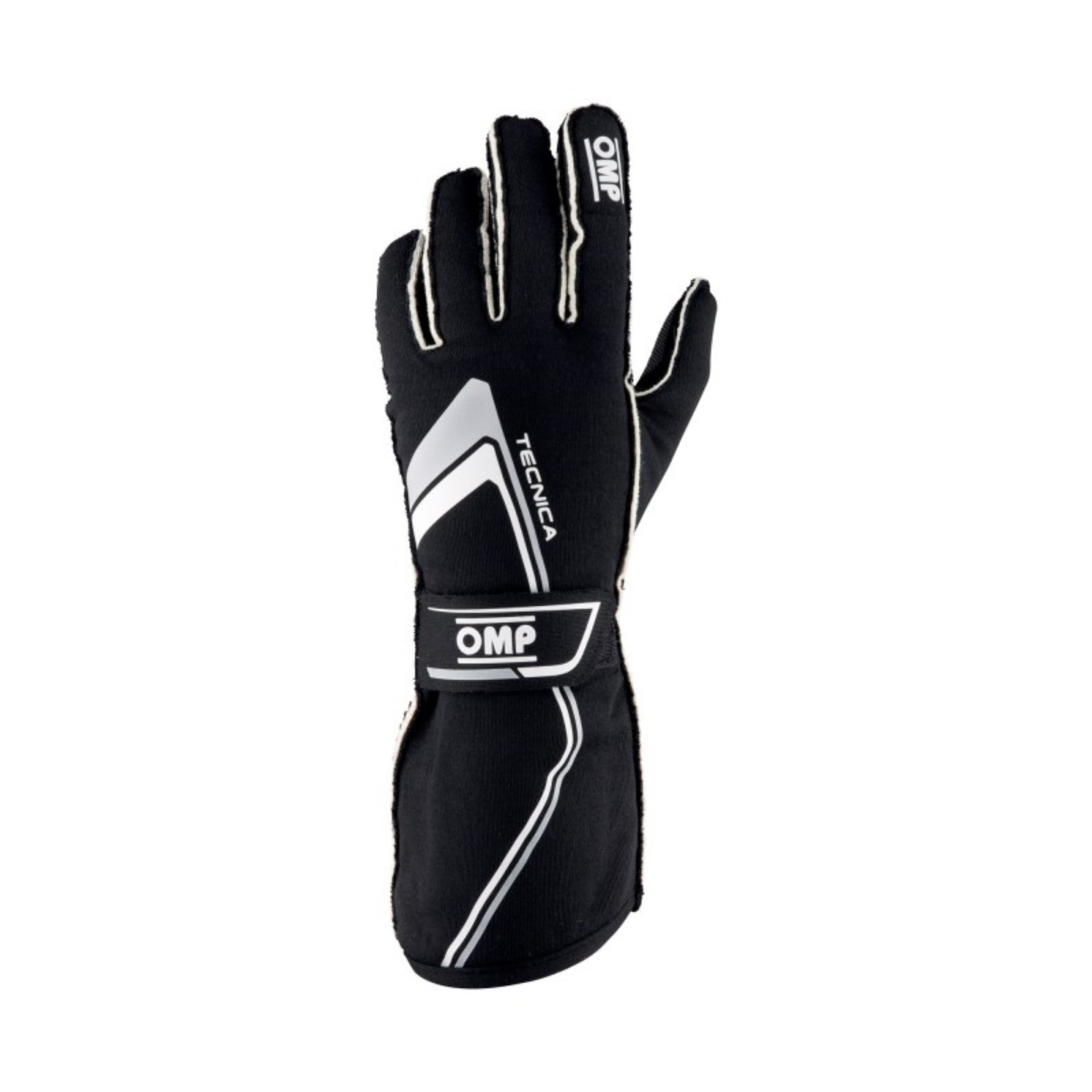 Picture of OMP Tecnica Gloves My2021 Black-White - Size XL Fia 8856-2018